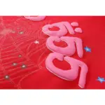 SPDR Worldwide Red Angel Number 555 Hoodie Red FW21 - Image 9