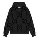 GG Hoodie Black Monogram black