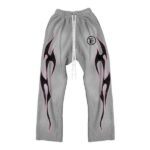 HLSTR Grey Future Flame Sweatpants