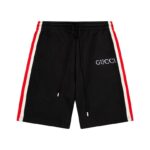 GG Shorts Stripe Logo Black