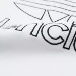 BLNCG x Adidas T-shirt Trefoil Logo White - Image 2
