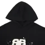 BLNCG Paris Graffiti Logo Hoodie Black BL003 - Image 3