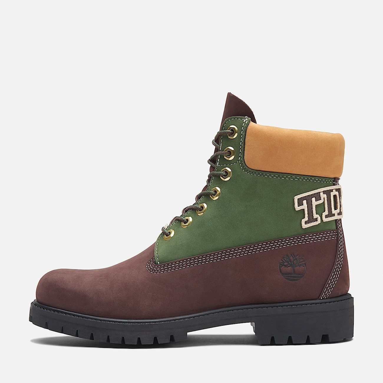 Timberland-Premium-6Inch-Lace-Up-Waterproof-Boot-for-Men-in-GreenBrown-7 Stivali invernali - Image 1