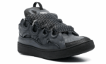 Curb Lace-up Sneakers Grey - Image 3