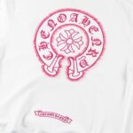 CHRM HRTS Sweatshirt Pink Horseshoe White CH005 - Image 8