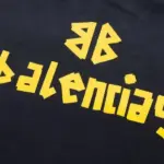 BLNCG Hoodie BB Distressed Logo Black BL063 - Image 5
