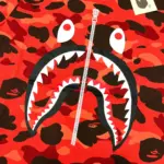 BP T-Shirt Camo Shark Red - Image 6