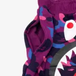 BP Shorts Camo Shark Shorts Purple - Image 2