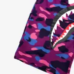 BP Shorts Camo Shark Shorts Purple - Image 4