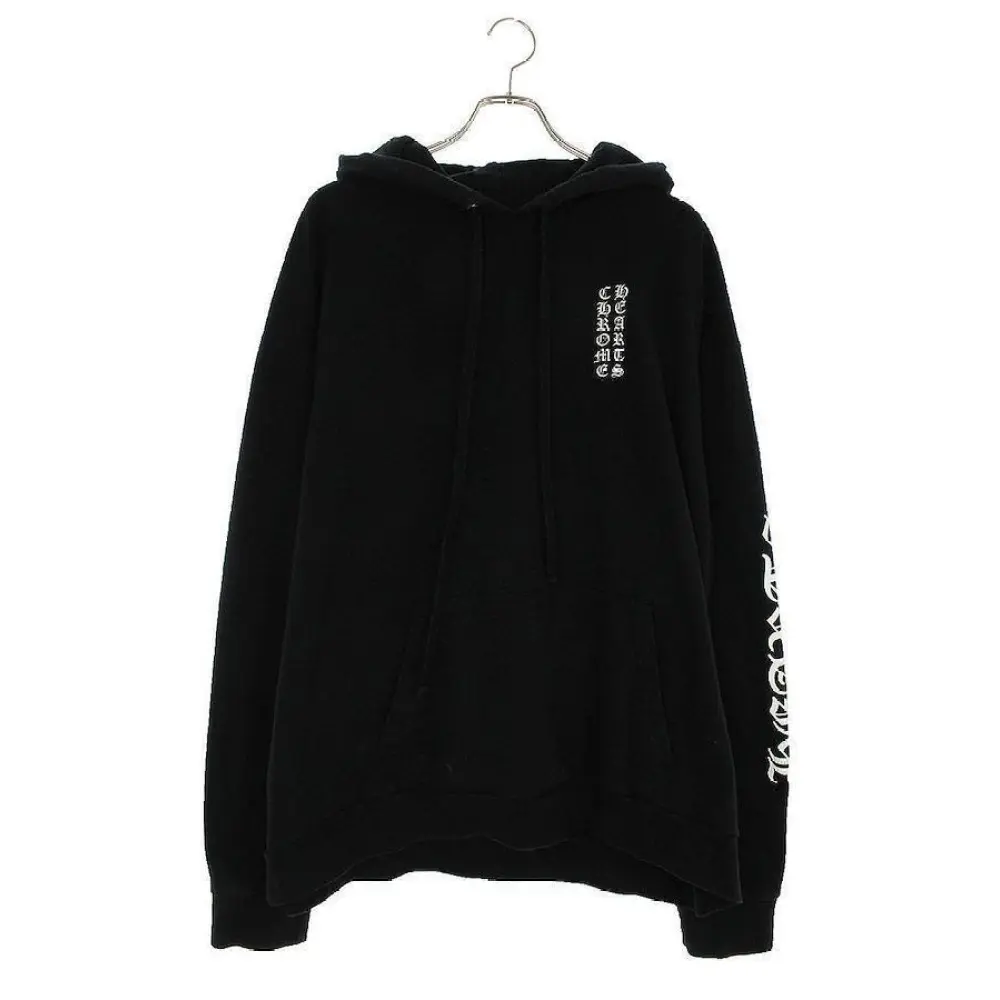 chrome_hearts_printed_hoodie_with_sleeve_pattern_hd11_1D215634CF216 CHRM HRTS Printed Hoodie With Sleeve Pattern - Image 1