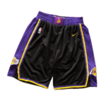 PANTALONCINI DA BASKET LAKERS – NERO/GIALLO/VIOLA