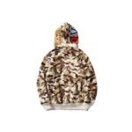 BP Hoodie Shark Camo OVO Red (REVERSE) - Image 6