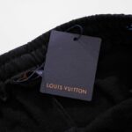 LV Shorts Black Splatter Monogram - Image 4