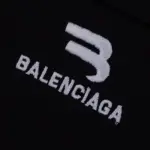 BLNCG Hoodie 3 Stripes Black White BL066 - Image 6