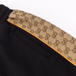GG Shorts Monogram Stripe Black - Image 5