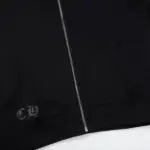 CHRM HRTS Hoodie Black Red Embroidered CH081 - Image 9