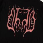 BLNCG T-shirt BB Gothic Print Black - Image 4