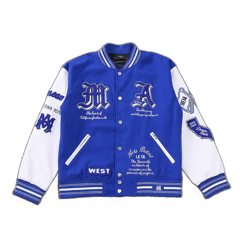 download AMR JACKET – BLUE/WHITE - Image 1