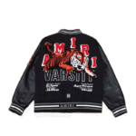 AMR JACKET – BLACK/ORANGE - Image 2