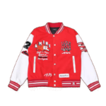 AMR JACKET – RED/WHITE