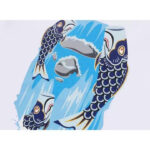 BP T-shirt Koi Fish White Graphic - Image 2