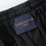 LV Shorts Monogram Grey Black - Image 2