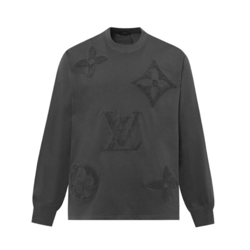 dvsdv0215-6-600x600-1_800x800 LV Sweatshirt Monogram Embroidered - Image 1