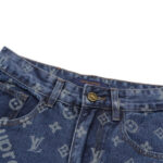LV X SPRM Pants Monogram Denim - Image 4
