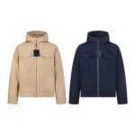 LV Jacket Denim Hooded Monogram - Image 5