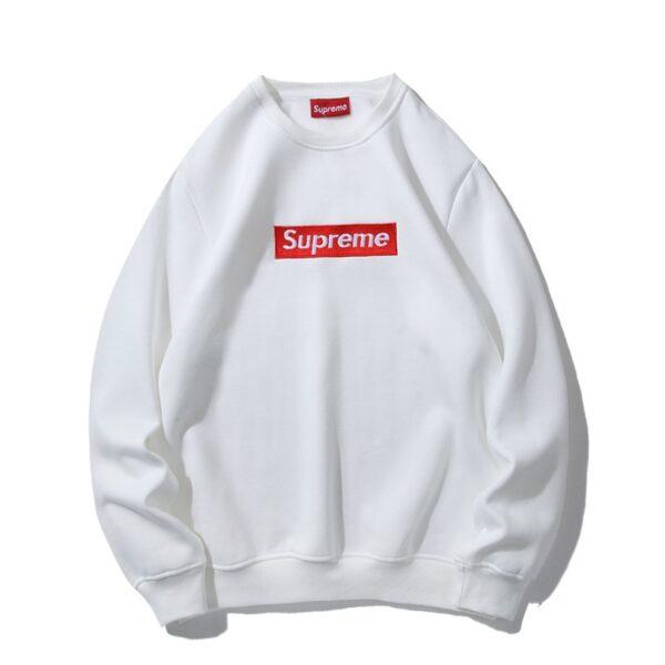 erfer2345-1-600x600-1 SPRM Sweatshirt Box Logo White - Image 1