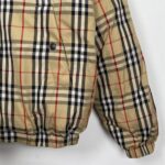 BRBRY X SPRM Jacket Plaid Shearling Collar - Image 10