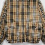 BRBRY X SPRM Jacket Plaid Shearling Collar - Image 11