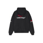 BLNCG Hoodie Black Red Logo Pullover BL065 - Image 3