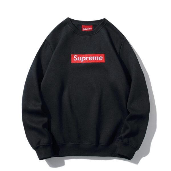 erre23434-2-600x600-1 SPRM Sweatshirt Box Logo Black - Image 1