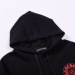 CHRM HRTS Hoodie Red Logo Print CH071 - Image 4