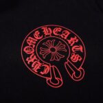CHRM HRTS Hoodie Red Logo Print CH071 - Image 8