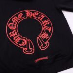 CHRM HRTS Hoodie Red Logo Print CH071 - Image 9