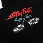 CHRM HRTS Hoodie Race Team Graphic Black CH078 - Image 3