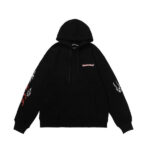 CHRM HRTS Hoodie Race Team Graphic Black CH078 - Image 2