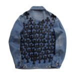 CHRM HRTS Denim Jacket Cross Patch CH052 - Image 2