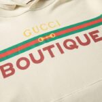 GG Hoodie Boutique Logo White - Image 5