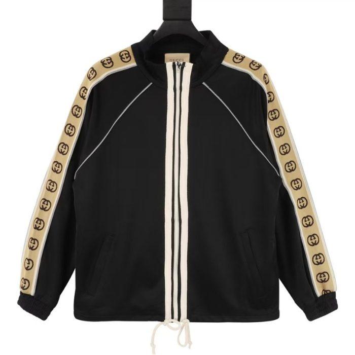 fgfgn20663-2-700x700-1 GG Jacket Monogram Stripe Track - Image 1