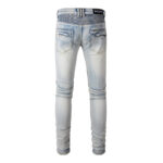 JEANS – GREY ZIP - Image 4