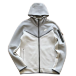 TECH FLEECE – GREY/WHITE (completa)
