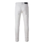 JEANS – WHITE ZIP - Image 4
