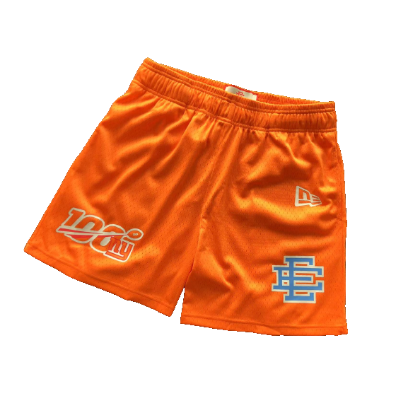file (8) SHORTS EE x NY ORANGE - Image 1