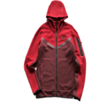 TECH FLEECE – RED/BORDEAUX (completa)