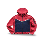 TECH FLEECE – BORDEAUX/DARK BLUE (completa)