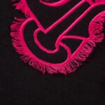 CHRM HRTS Sweatshirt Pink Horseshoe Black CH006 - Image 6