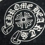 CHRM HRTS Hoodie Zip Black Monogram CH063 - Image 3